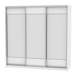 Шкаф-купе B-230х235х60-1(Белый-D8D8D8)