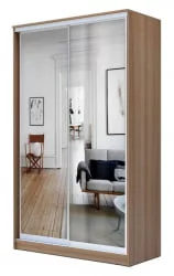 Шкаф купе 2-ух дверный Хит-23-14-55 Ясень шимо темный