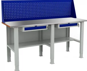 Верстак Expert WS WTS200.F2/F2/F2.210 Сине-серый