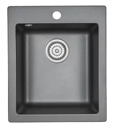 Кухонная мойка GRANULA 4201 Шварц