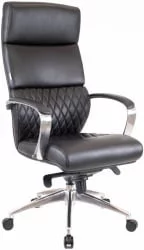 Кресло для руководителя Everprof President Кожа Черный