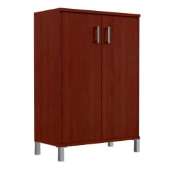 Стеллаж с дверью ДСП В420.6 Бургунди