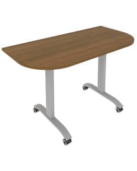 Стол радиусный складной мобильный MOBILE SYSTEM СМ-4.1 Орех Гварнери