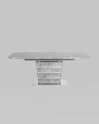 Обеденный стол Гамбург раскладной 160-200x90 Серый