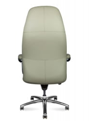 Кресло руководителя PORSCHE кожа Светло-серый