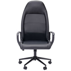 Кресло руководителя Chairman CH941 экокожа Черный