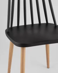 Стул пластиковый Морган Черный