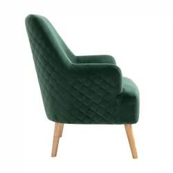 Кресло Хантер велюр Зеленый