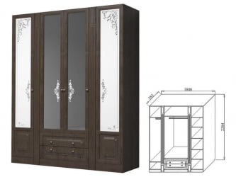 Комплект мебели для спальни Ева-11 №1