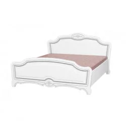 Кровать Лотос 160х200 без основания Белый жемчуг