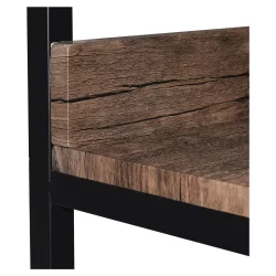 Стеллаж офисный BRABIX LOFT SH-002 Мореный дуб