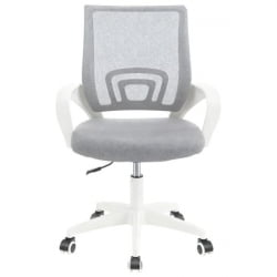 Кресло CROMEX (КРОМЕКС) Top CH-695W сетка/ткань TW серое