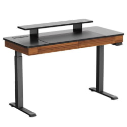 Стол для компьютера c электрической регулировкой по высоте и 2 ящиками EUREKA ERK-ED-I55-WN