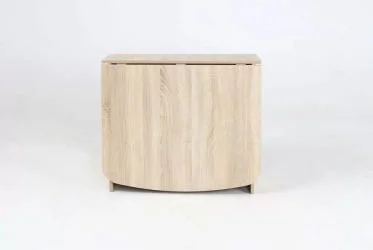 Овальный стол Оригами Ясень Шимо светлый