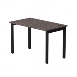 Стол прямой на металлокаркасе, опоры 45 гр Everprof EVO 254S002 Дуб Пасадена Черный