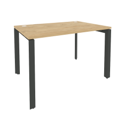Стол рабочий на П-образном м/к ONIX O.MP-SP-2.8 Тиквуд Светлый/Антрацит