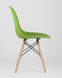 Стул Еамес Стиле ДСВ зеленый (разборный каркас) / Eames Style DSW