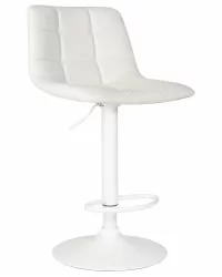 Стул барный DOBRIN TAILOR WHITE Белый PU