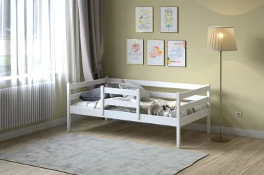 Детская кровать от 3 до 7 лет RooRoom VK-1 Белая