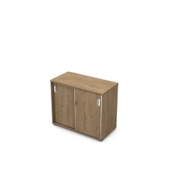 Шкаф купе 2-ух дверный GLOSS LINE 9НШКЗ.003 Teakwood