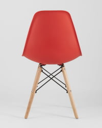 Стул Еамес Стиле ДСВ красный (разборный каркас) / Eames Style DSW