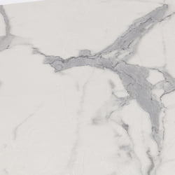 Раздвижной стол VIGO ЛДСП/HPL/металл, 120 x 80 x 30 х 30 х 75 см, Мрамор светлый/белый