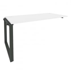 Наборный элемент рабочей станции на О-образном м/к ОНИКС О.МО-1.НРС-4.8 Белый Бриллиант/Антрацит / ONIX O.MO-1.NRS-4.8