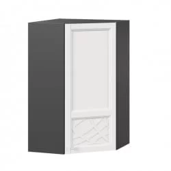 Шкаф кухонный угловой 600 высокий Джулия ЛД 284.620.000.075 Черный Белый