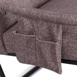 Кресло Charli LUX/Чарли Люкс велюр/букле, VT shape wood rose, 70х80х82 см