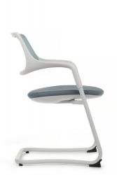 Кресло Scroll SF HY-813B Голубой/Серый