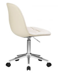Офисное кресло для персонала DOBRIN MONTY (кремовый) 2 шт