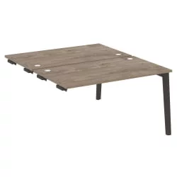 Стол-приставка двойной к опорным элементам ONIX WOOD OW.D.SPR-3.8 Тиквуд Темный/Темный