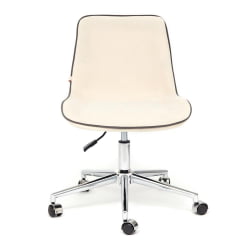 Кресло STYLE флок , молочный, 4