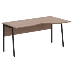 Стол эргономичный правый IMAGO Plus СА-1P(Пр) Ясень шимо Черный