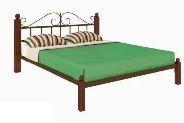 Кровать Диана Lux 1600х1900 Коричневая