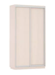 Шкаф-купе двухдверный Экспресс Дуо Элемент 1200х2200h Дуб молочный