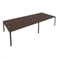 Рабочая станция на 4 раб.места Metal System Б.СМ-4.5 Венге/Антрацит