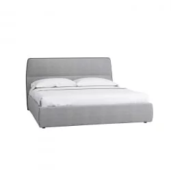 Кровать с ящиком Сканди 1.8 с подъемным механизмом и ящиком Грей