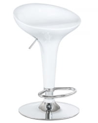 Стул барный DOBRIN BOMBA (белый) 2 шт