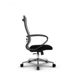 Кресло офисное МЕТТА B 2b 19/K130, Основание 17834 Комплект 3 Светло-серое Черное