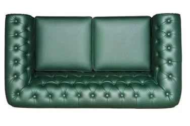 Диван двухместный раскладной Беркли 2Р Зеленый