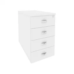 Тумба приставная / опорная ONIX O.TPO-1.8 Белый Бриллиант