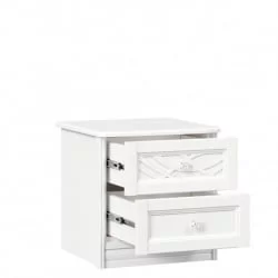 Тумба прикроватная Джулия ЛД 695.030.000 Белая