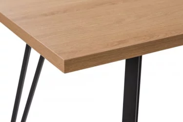 Стол раздвижной Диего 120-160 Галифакс Натур_БЕЛЫЙ