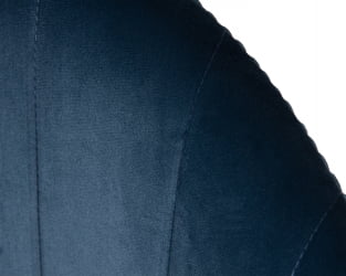 Кресло дизайнерское DOBRIN EDISON (синий велюр (1922-20))