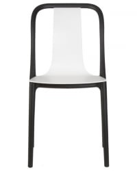 Стул обеденный ДОБРИН АДЭМ (черный/белый) 4 шт / DOBRIN ADAM