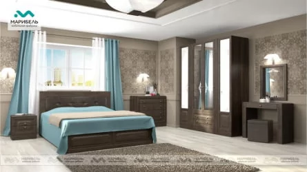 Стол туалетный Ева-11 04 Шоколад Венге