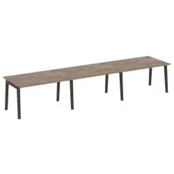 Стол переговорный (3 столешницы) ОНИКС ВООД ОВ.ПРГ-3.3 Тиквуд Темный/Темный / ONIX WOOD OW.PRG-3.3