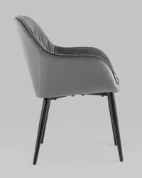 Стул Алекса велюр Серый