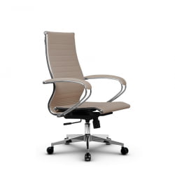 Кресло офисное METTA B 2m 10K1/K131, Основание 17834 Комплект 3 Темно-бежевое